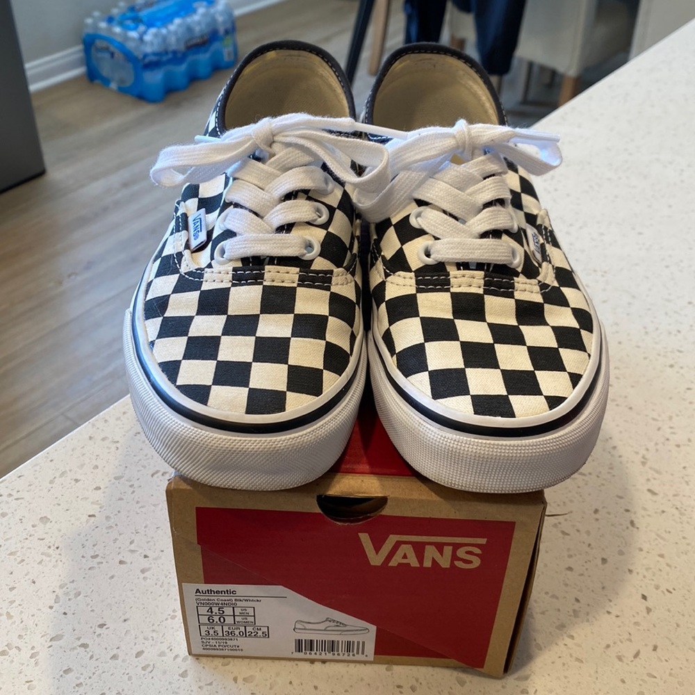 Checkered Vans Shoes